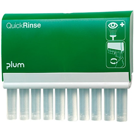 6510120955-1 Plum 4632 QuickRinse Spender mit 2 x 5 Augenspülampullen a 20 ml