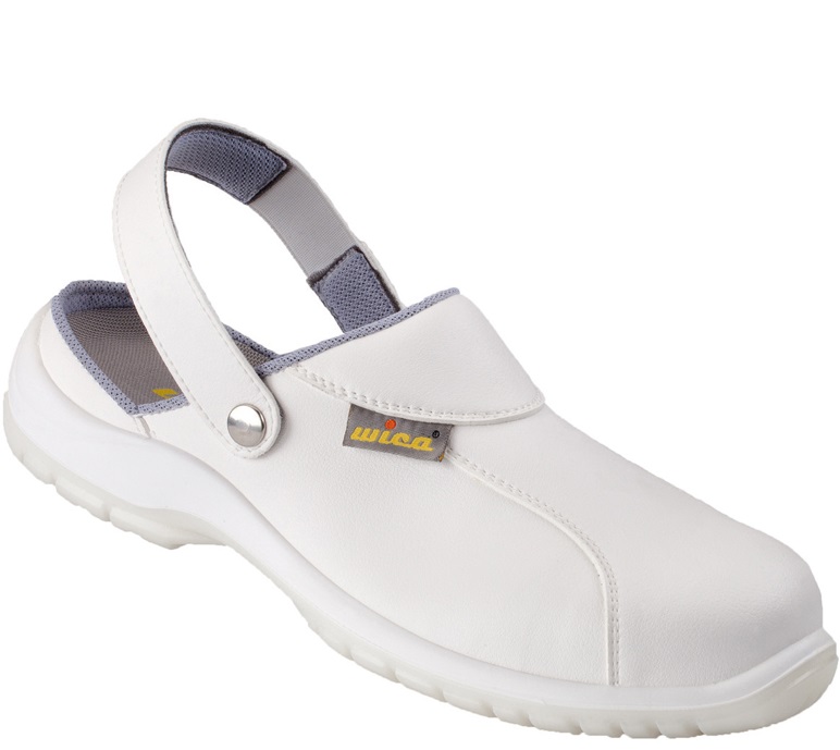 wica spezial 34631 PIZZO Clogs HACCP SB E E FO SRC weiß