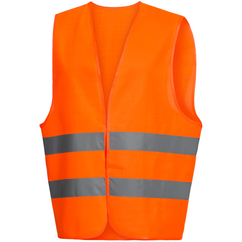 Nitras 7110 Textile warning vest orange