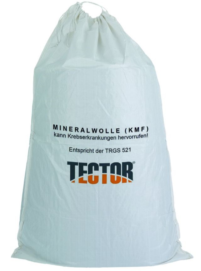 8471 Tector 8471 KMF-Sack 140 x 220 cm für Mineralfaserabfälle
