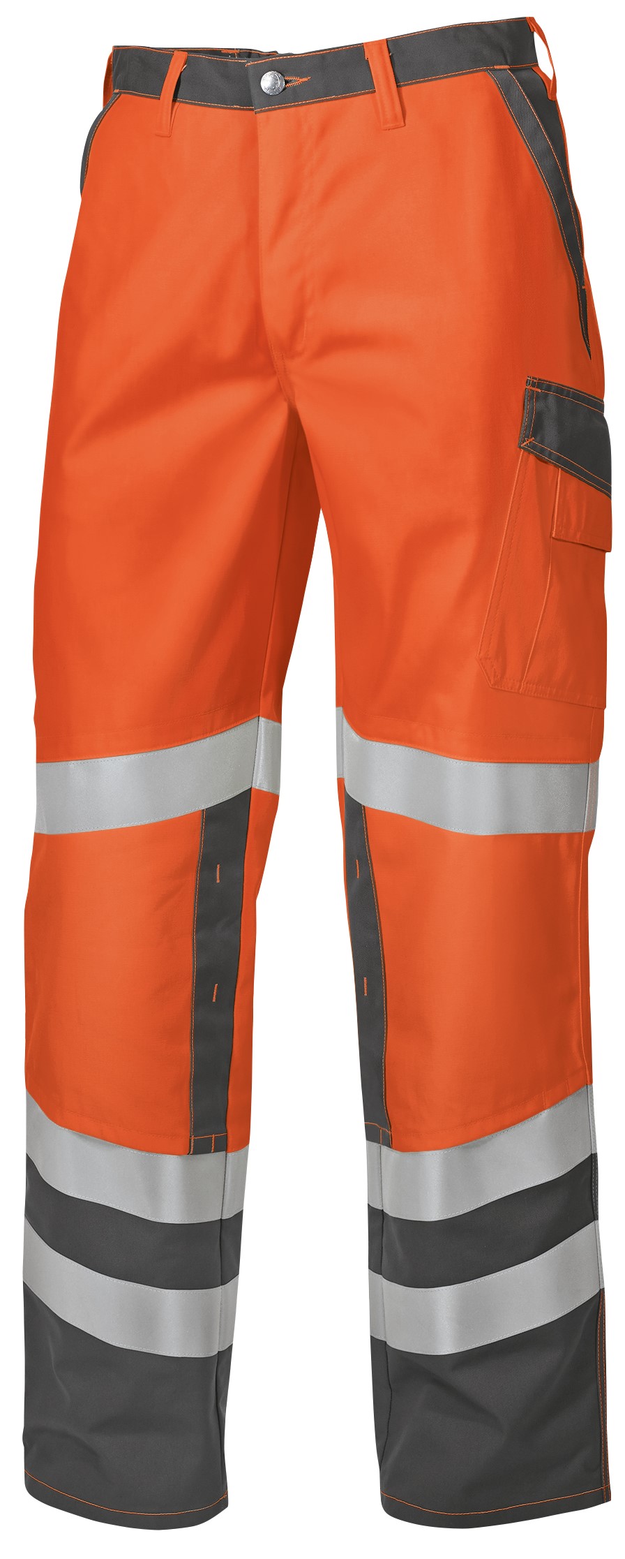 warnorange-dunkelgrau