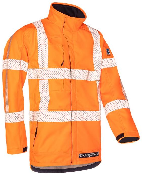 Sioen Hollum 7334A2TV4 RWS Warnschutz-Softshelljacke mit Störlichtbogenschutz