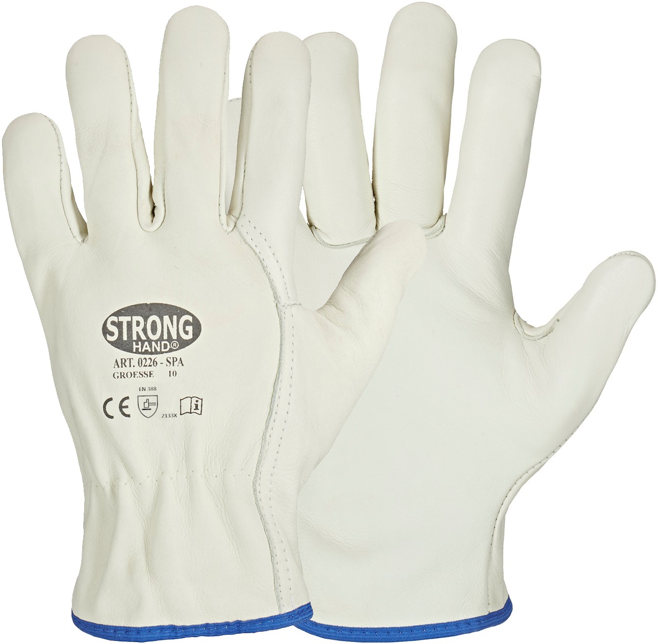 Stronghand 0226 Spa Schutzhandschuhe aus Rindnappaleder