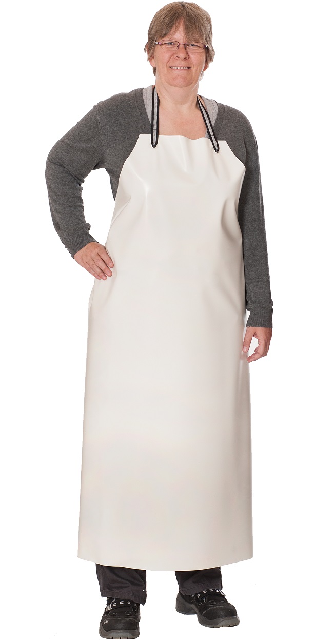 Guttasyn PVC Schürze weiß MR 3/12 w Maße 90x120 cm Stärke 0,3 mm