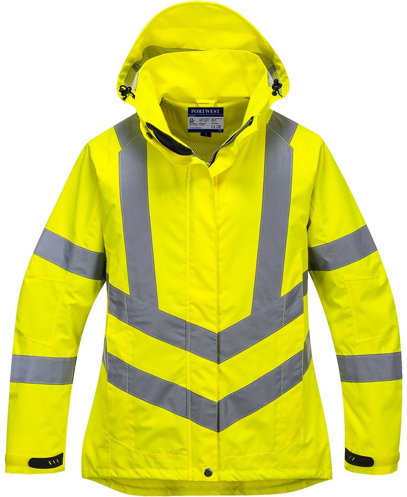 LW70YER Portwest LW70 Breathable warning jacket for ladies