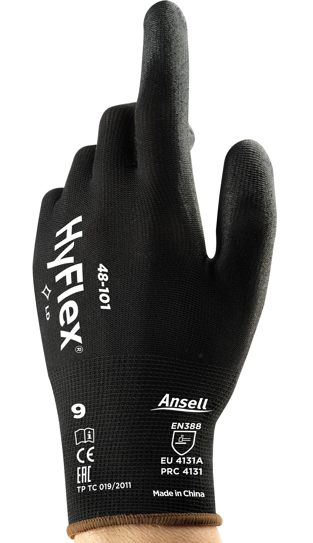 Ansell HyFlex 48-101 (ex:Sensilite) PU-Schutzhandschuhe teilbeschichtet