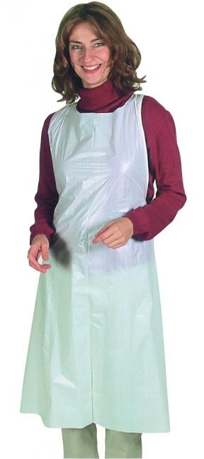 Unigloves PE apron loosely packed light white 80 x 125 cm 5001