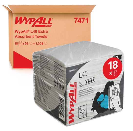Kimberly Clark Putztuch WYPALL L40-7471