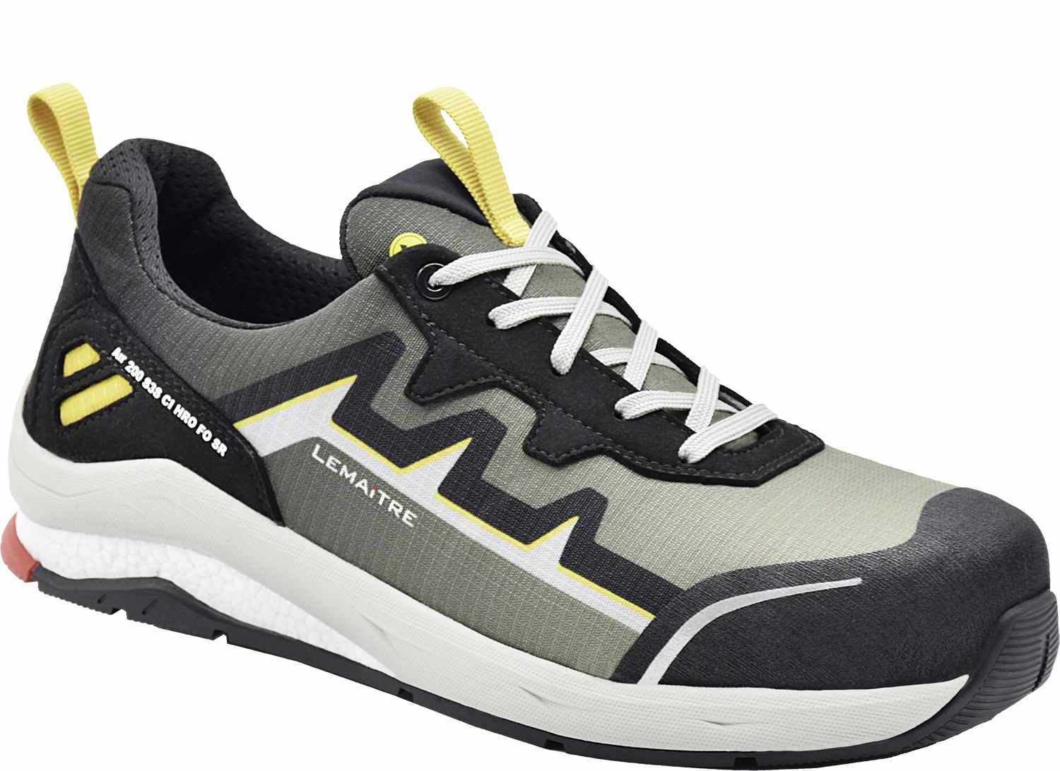 Lemaitre AIR 200 KAKI S3S ESD 8153 Halbschuhe kakigrün
