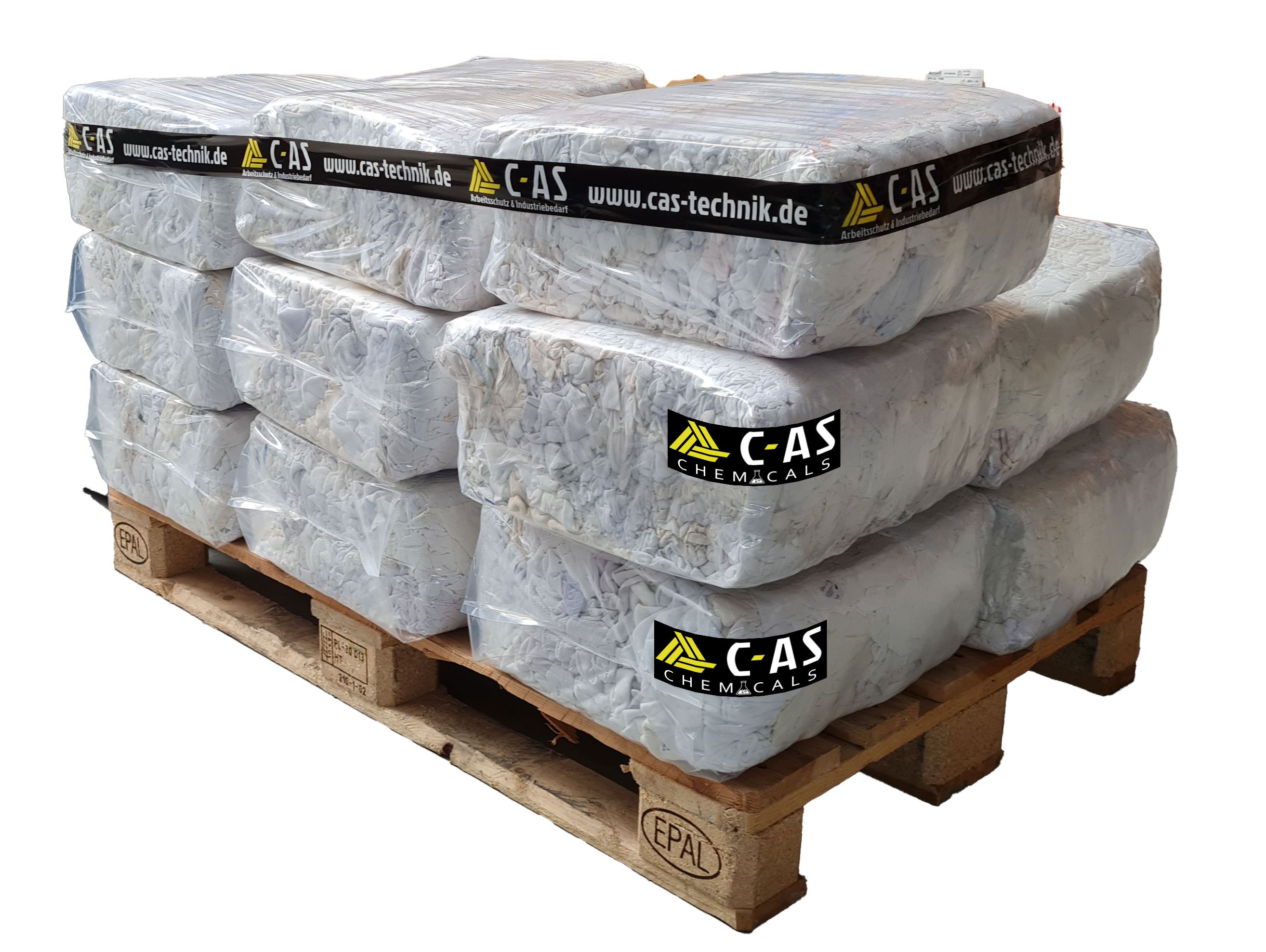 halbe-Palette-weissT9EfgHZ6y8Nq0 Weiße Trikot-Putzlappen TW1 - halbe Palette - 15 Pressballen a 10 kg