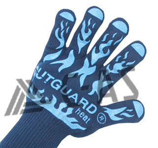 Schlachthausfreund Cutguard heat Cut protection glove up to 500 °C