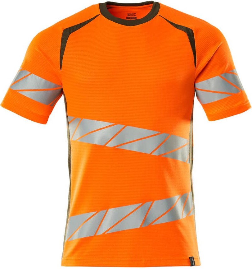 leuchtorange-moosgrün