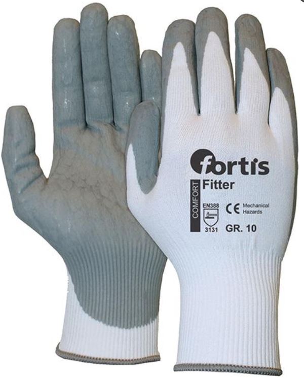 Fortis Fitter Foam Nitrilschaum-Strickhandschuhe teilbeschichtet