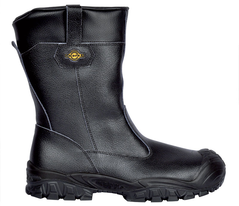 COFRA Schnürstiefel NEW ODER UK S3 CI SRC schwarz