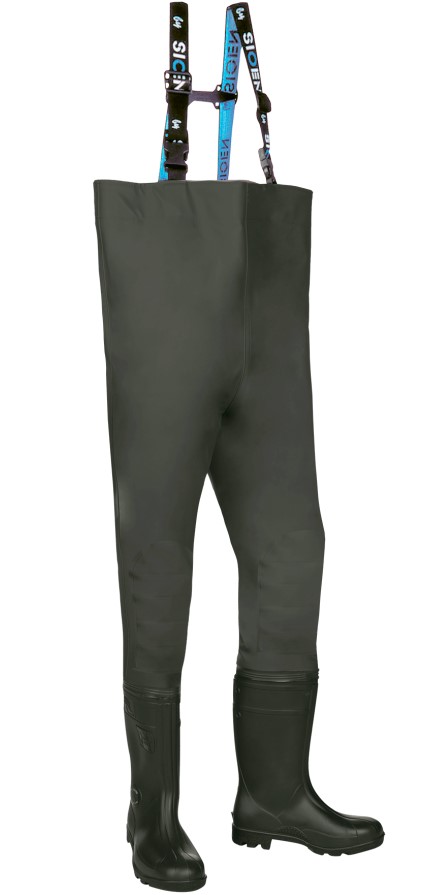 Sioen Falmore 702AA2B17 Wathose mit Sicherheitsstiefeln