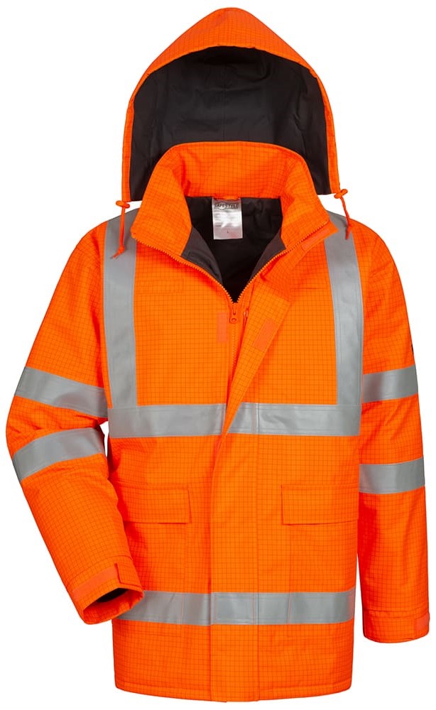 23487 Safestyle 23487 RIGINOS Multinorm Winterjacke leuchtorange