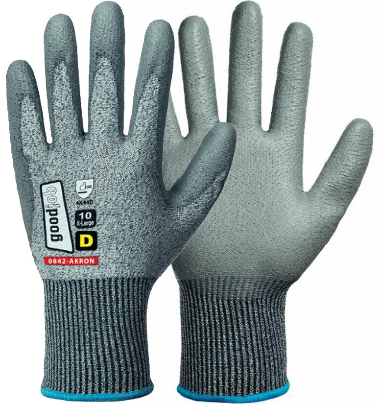 goodjob 0842 Akron PU cut protection gloves level D