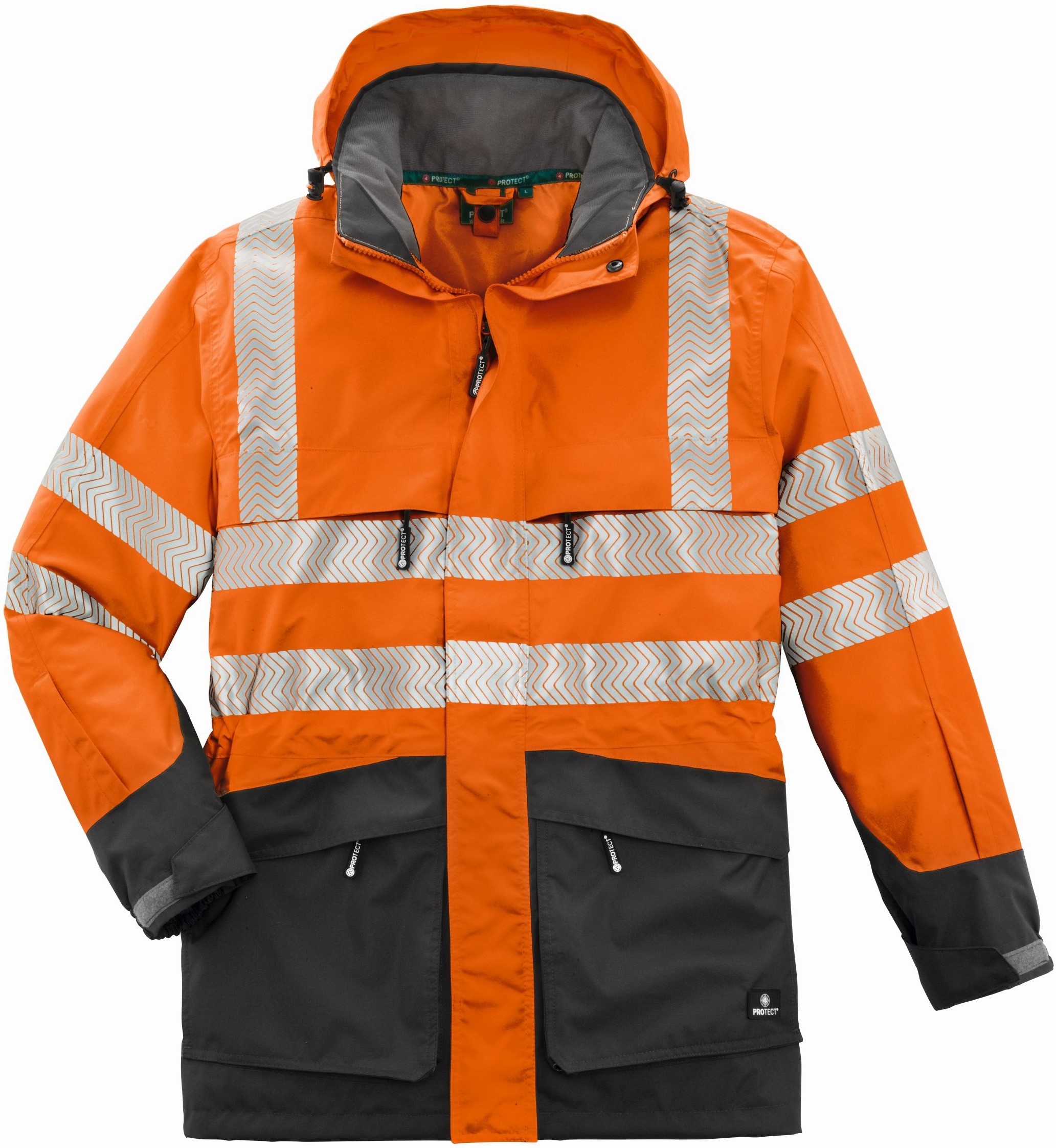 4 Protect TAMPA 3410 Warn-Wetterschutz-Jacke