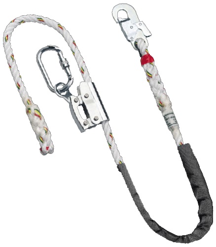 mas-30451 M.A.S Adjustable lanyard MASI MA 4 PA-rope 16 mm