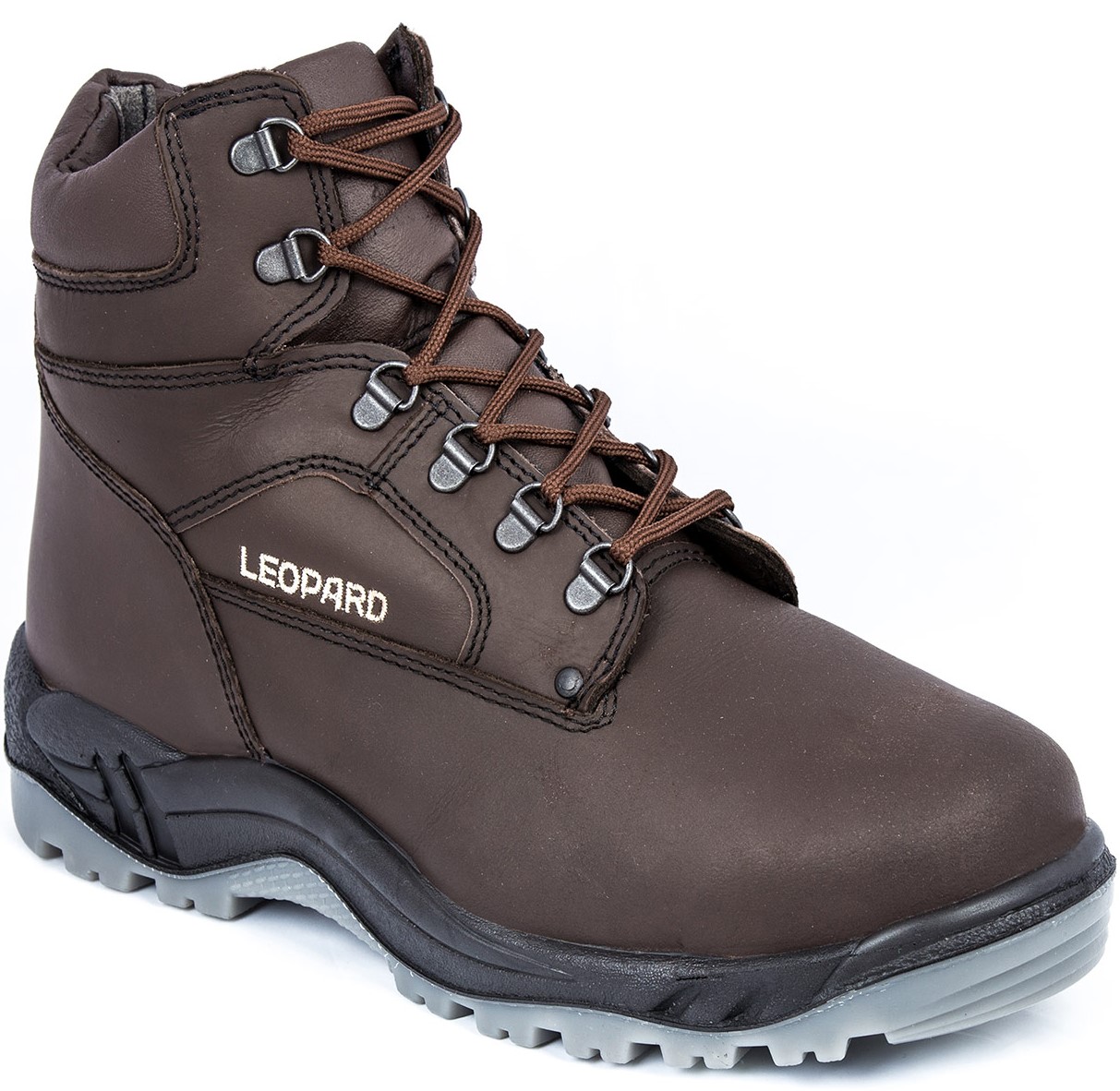 485 Leopard 485 laced boots S2 brown/pull up