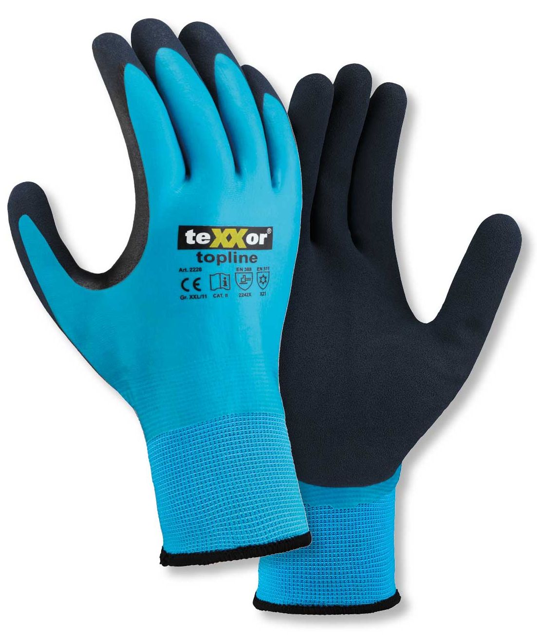 2228_VR_300dpi_rgb texxor topline Latex 2228 winter gloves