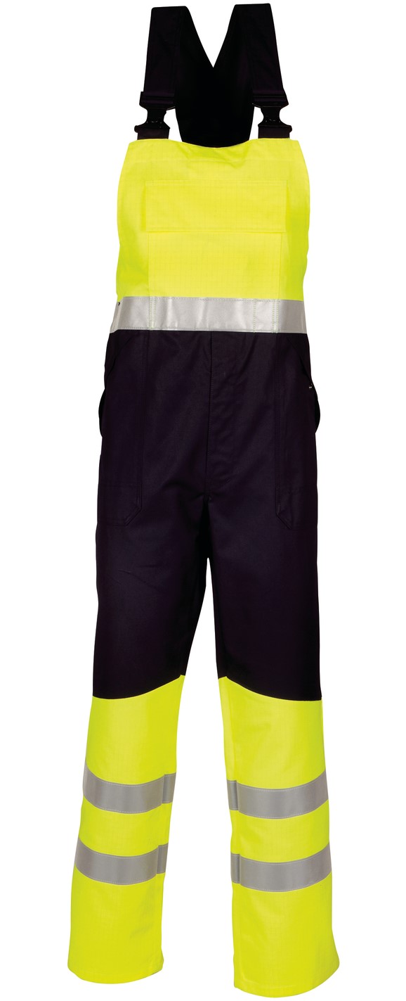 Havep Multi Protector 20002 Multinorm-Latzhose leuchtgelb-marine