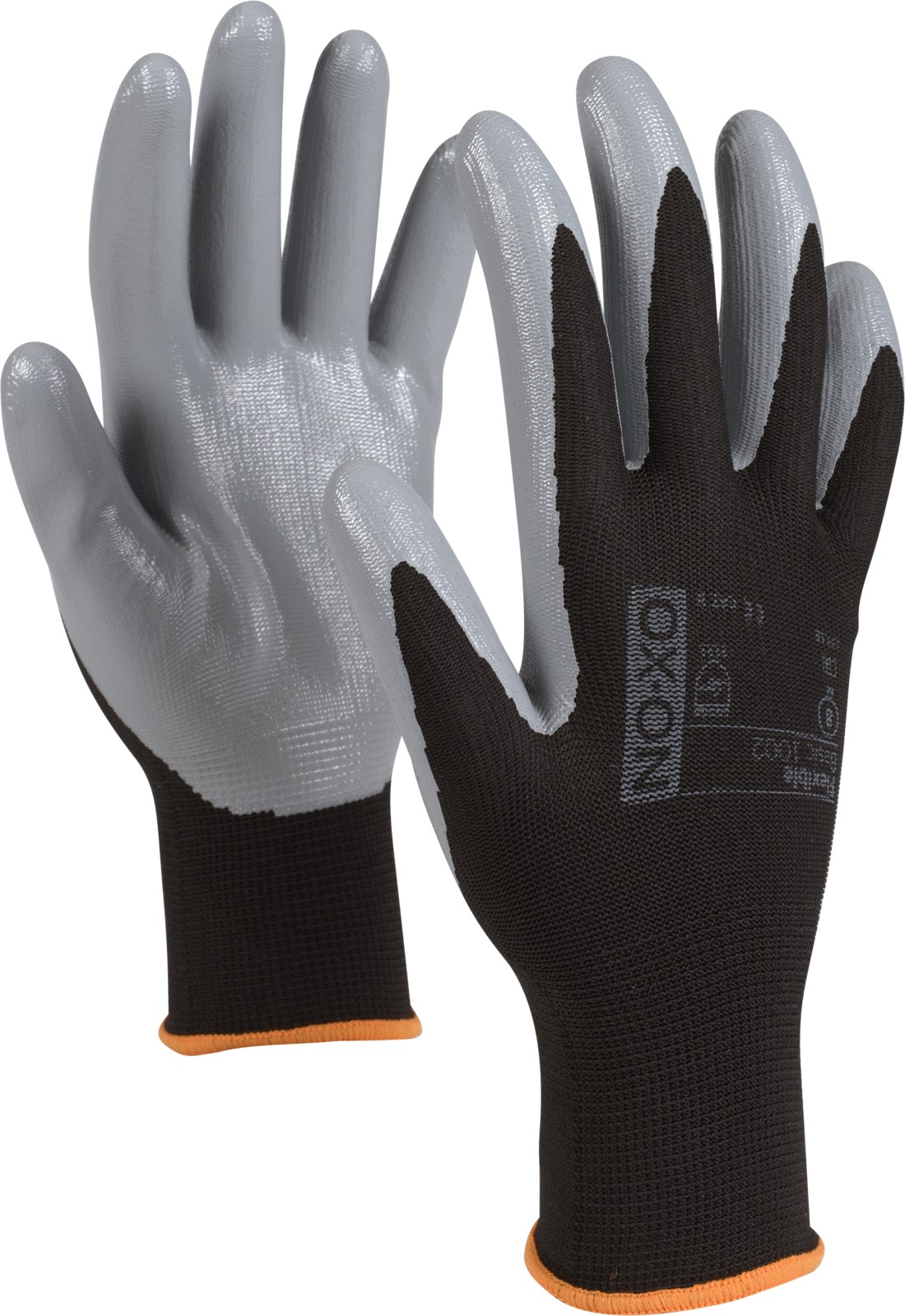 OX-ON Flexible Basic 1002 (Bull) protective gloves with nitrile coating