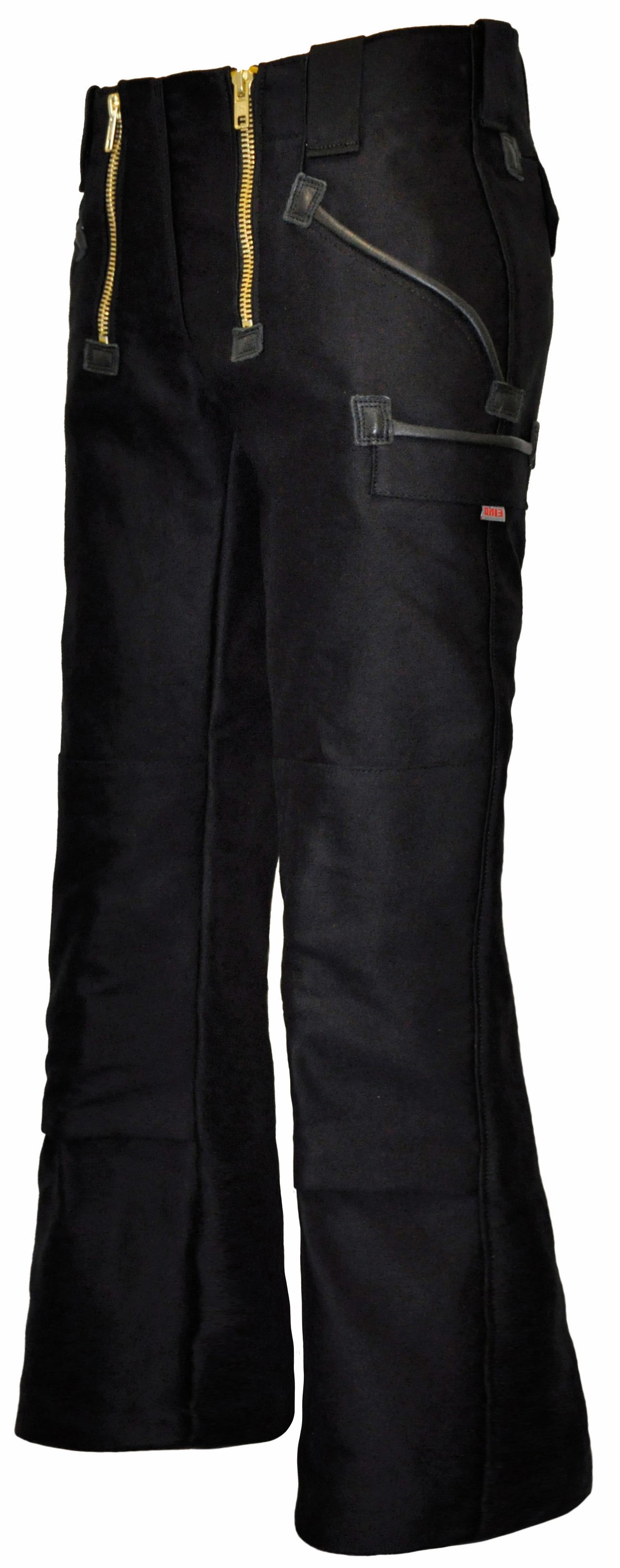 eiko9PYCh686RjOgmm Eiko Magnum 74 cm Deutschleder-Schlagzunfthose mit Echtlederbesatz