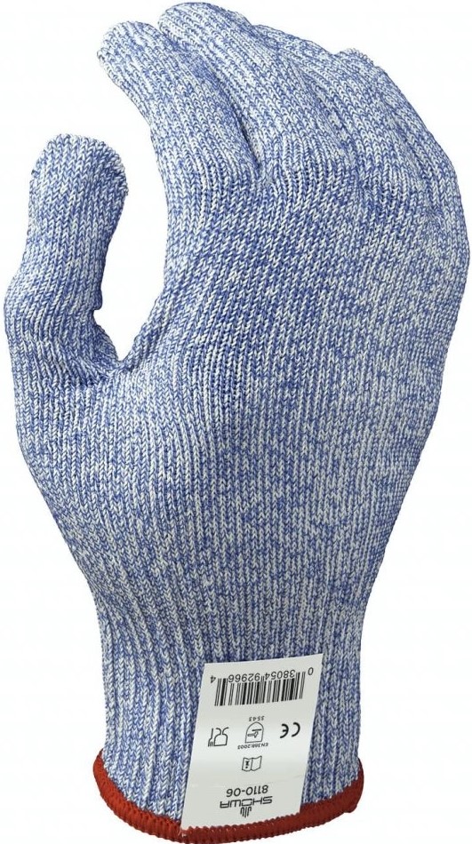 8110l7Oyb9kXLIDG3 SHOWA 8110 HPPE cut protection gloves level E