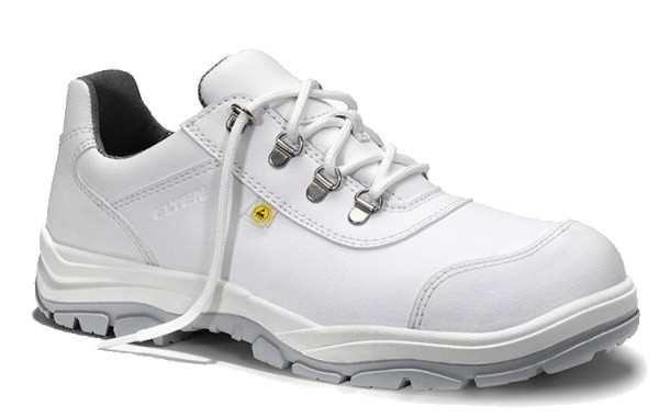 Elten Dean Rubber 7279301 Sicherheitshalbschuhe Low ESD S2 HI Typ 1 white