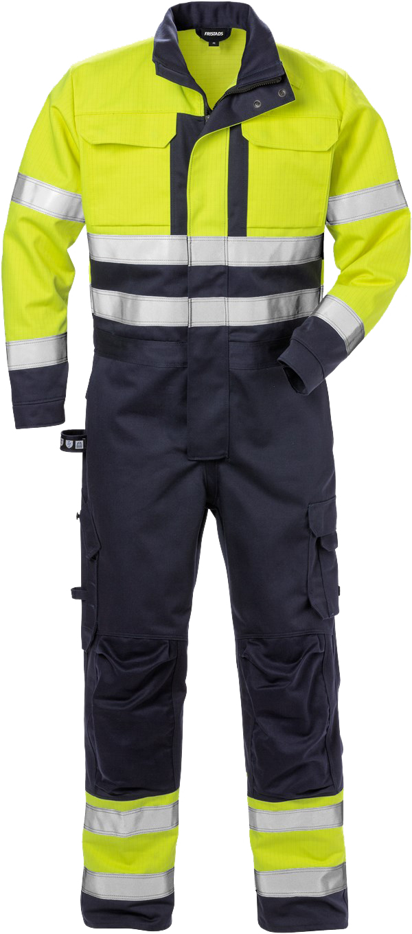 96a2a28a865bac793e8a55e70c292038 Fristads 125949 Flame High Vis Overall Kl. 3 8084 FLAM