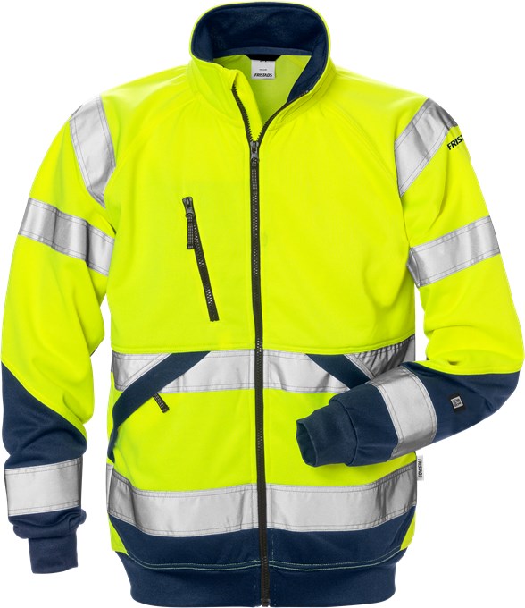 Fristads 126534 High Vis Warnschutz-Sweatjacke 7426 SHV