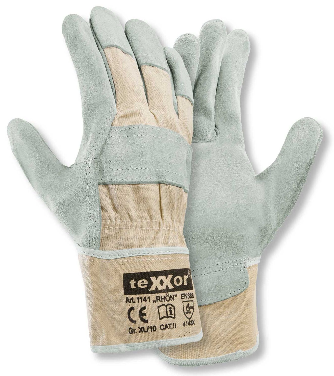1141_VR_300dpi_rgb texxor 1141 Top Rhön cow split leather gloves