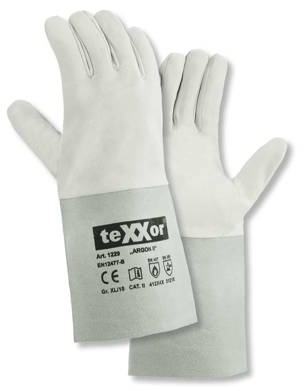 1229_VR_300dpi_rgb texxor 1229 Welding gloves Argon II