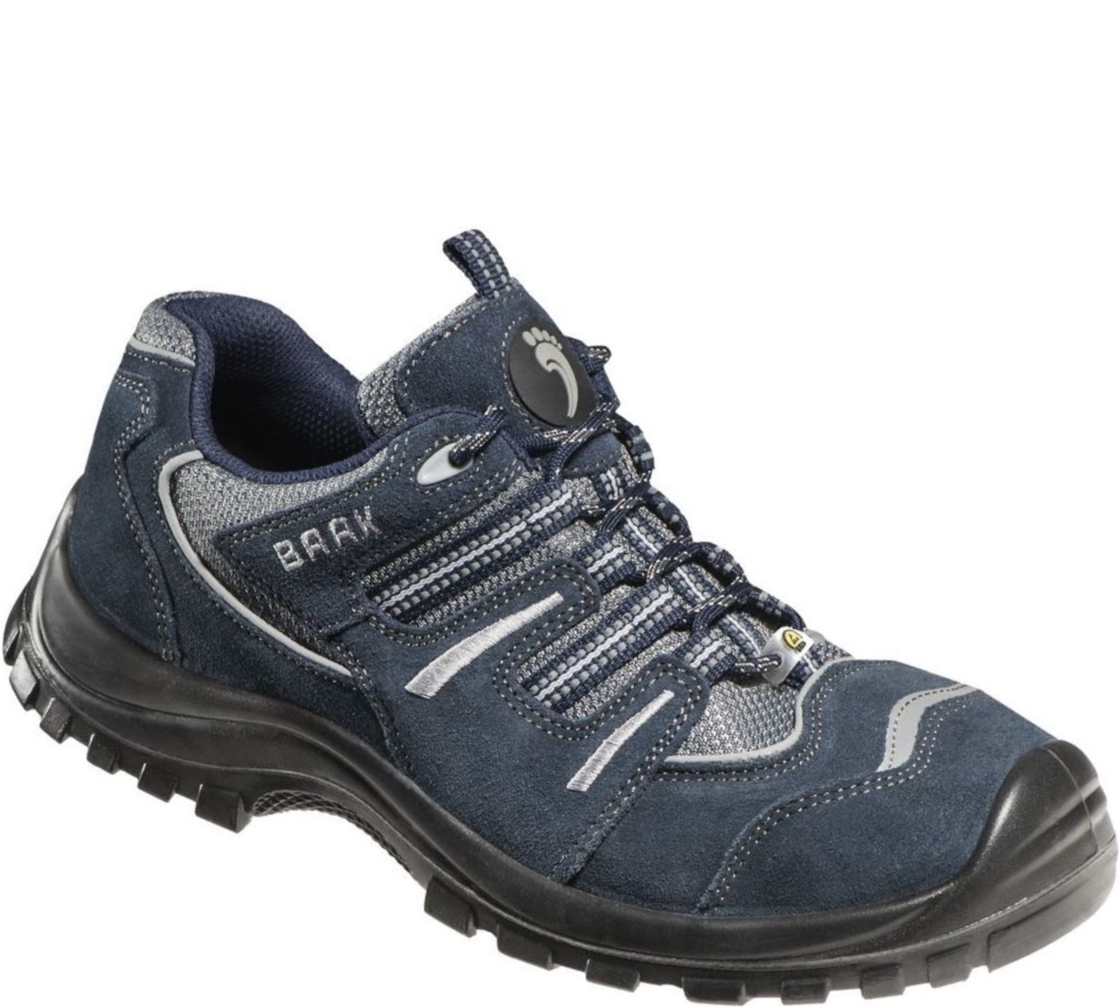 Baak 7003 Paul Halbschuhe S1P SRC ESD blau-grau