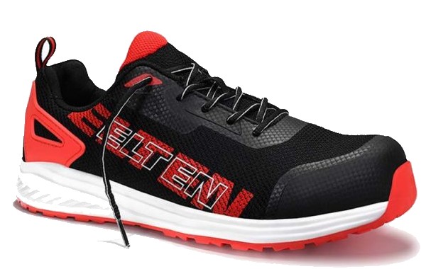Elten Batis 720811 Sicherheitshalbschuhe Low ESD S1P black-red