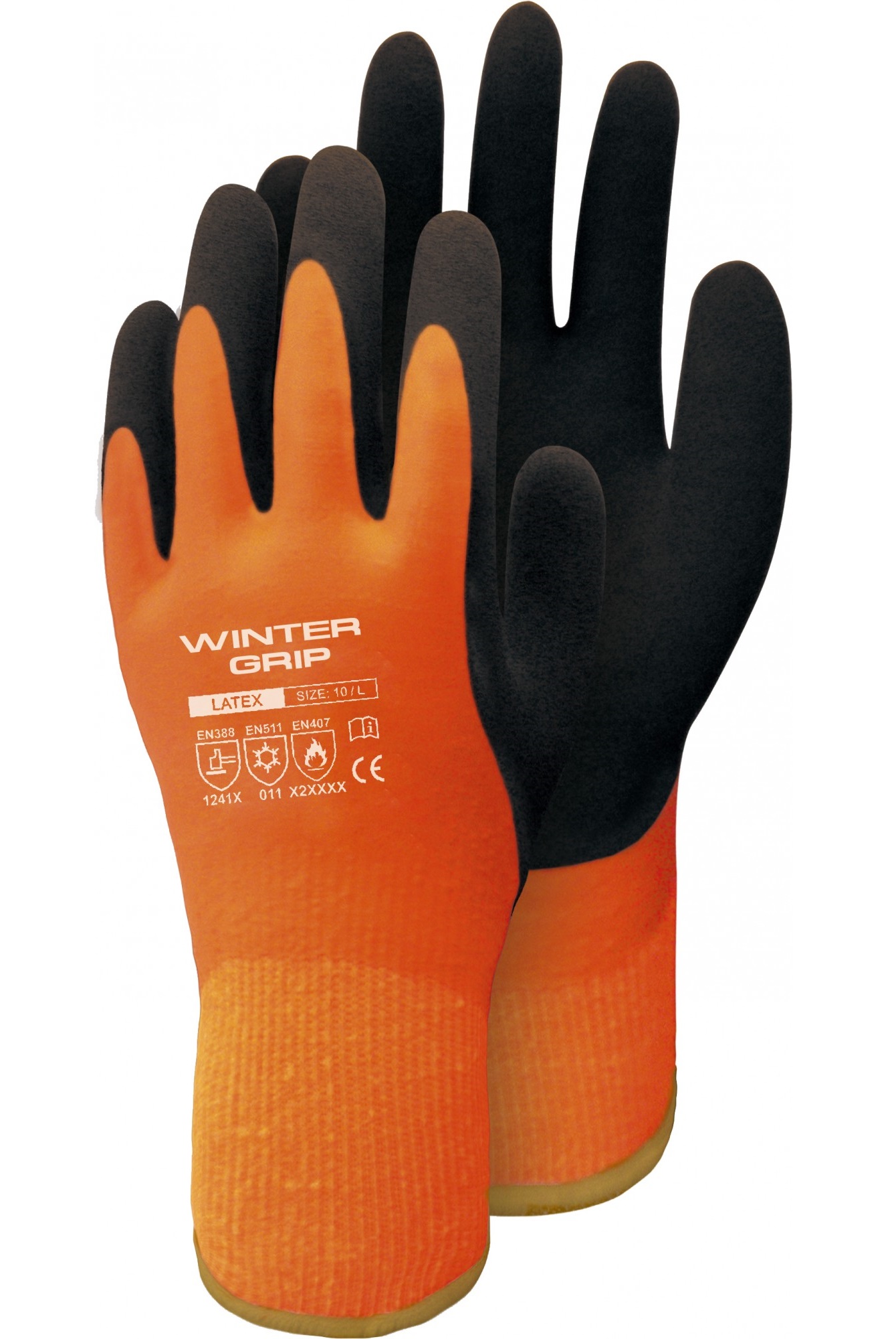 HTR338 WinterGrip Latex cold protection gloves
