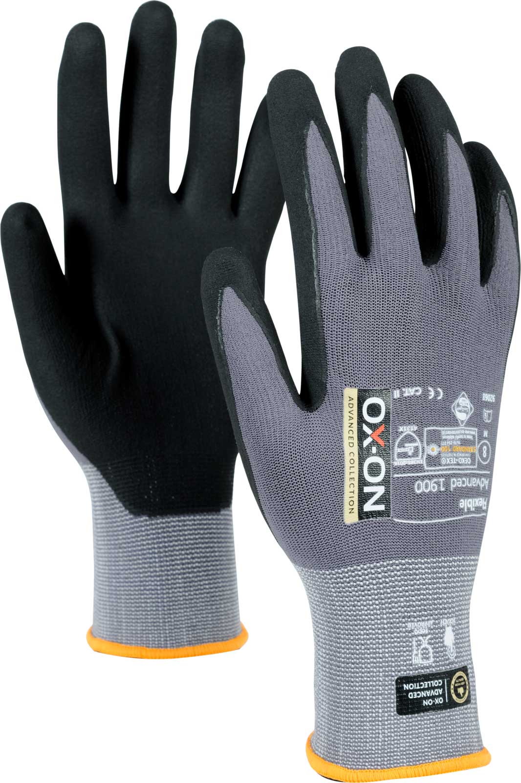 OX-ON Flexible Advanced 1900 Nitril-Schutzhandschuhe