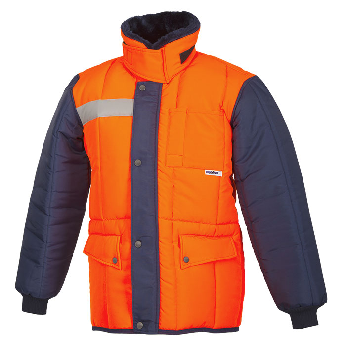 TK-Jacke-orange IBV 01.10350 Cold room jacket classic orange to -10°