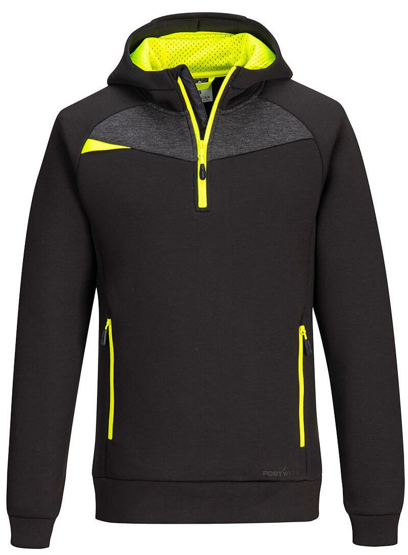 DX467BKR Portwest DX467 DX4 Quarter Zip Hoodie