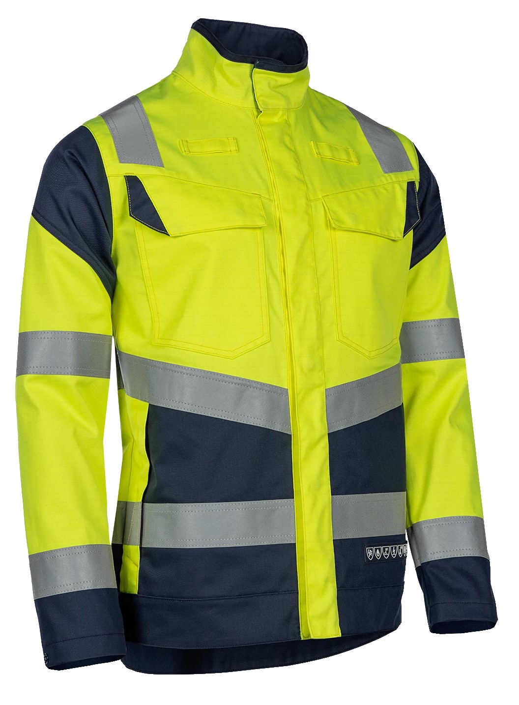 Sioen Acrux 604UA2PJH ECO Warnschutz-Arbeitsjacke mit Störlichtbogenschutz