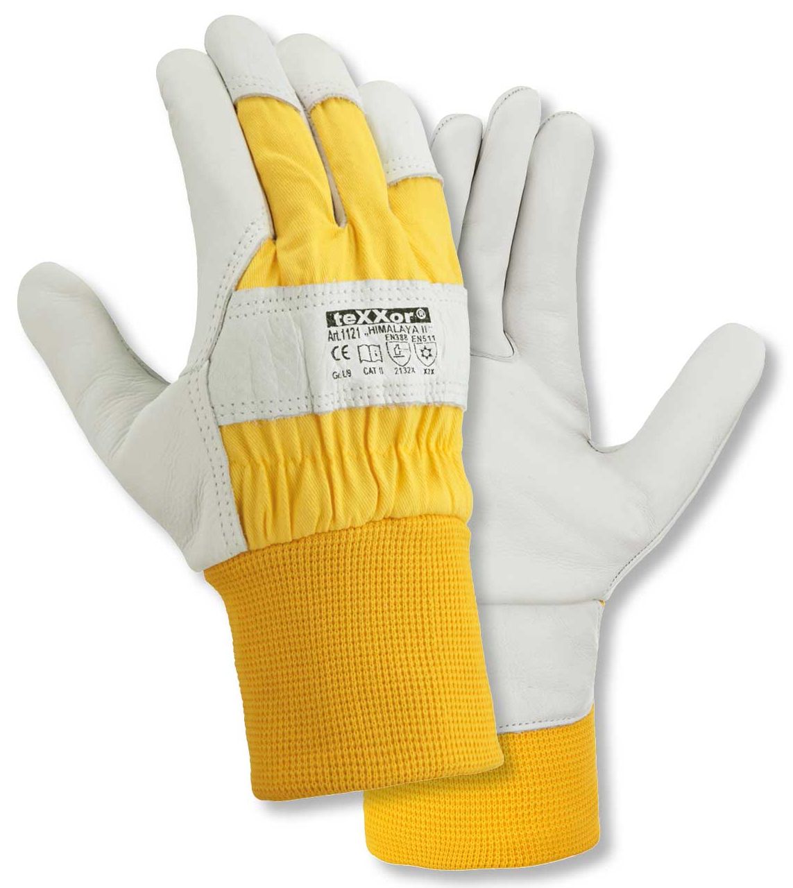 texxor 1121 Cow full leather gloves Himalaya II