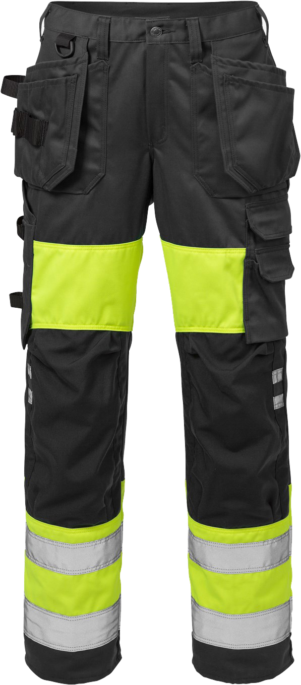 Fristads 111190 High Vis Handwerkerhose Damen Kl. 1 2129 PLU