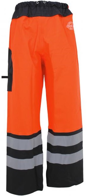 leuchtorange-schwarz