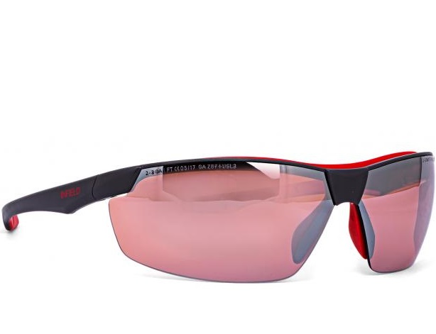 Infield Flexor Plus Outdoor 9026886AF temple glasses red-brown mirrored