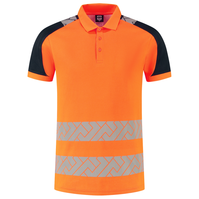 Tricorp 206109 Poloshirt Visibility  Industriell Waschbar High Vis Redefined 180 g/m²