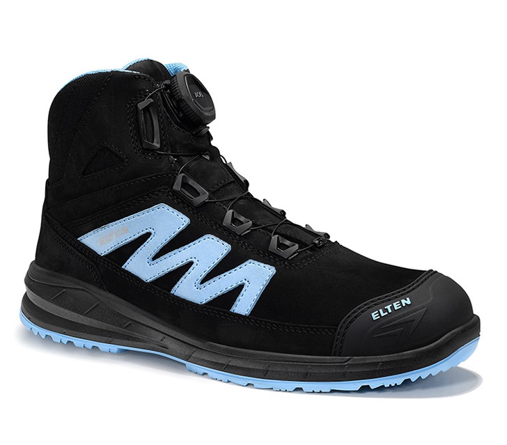 1KZyj55yO2lvXT Elten MARTEN 768141 Sicherheitsstiefel XXSports Pro BOA black-blue Mid ESD S3S