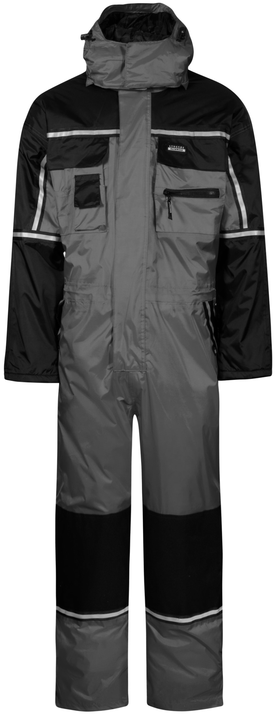 LY-LR7033-06-07-XXS - Grau-Schwarz