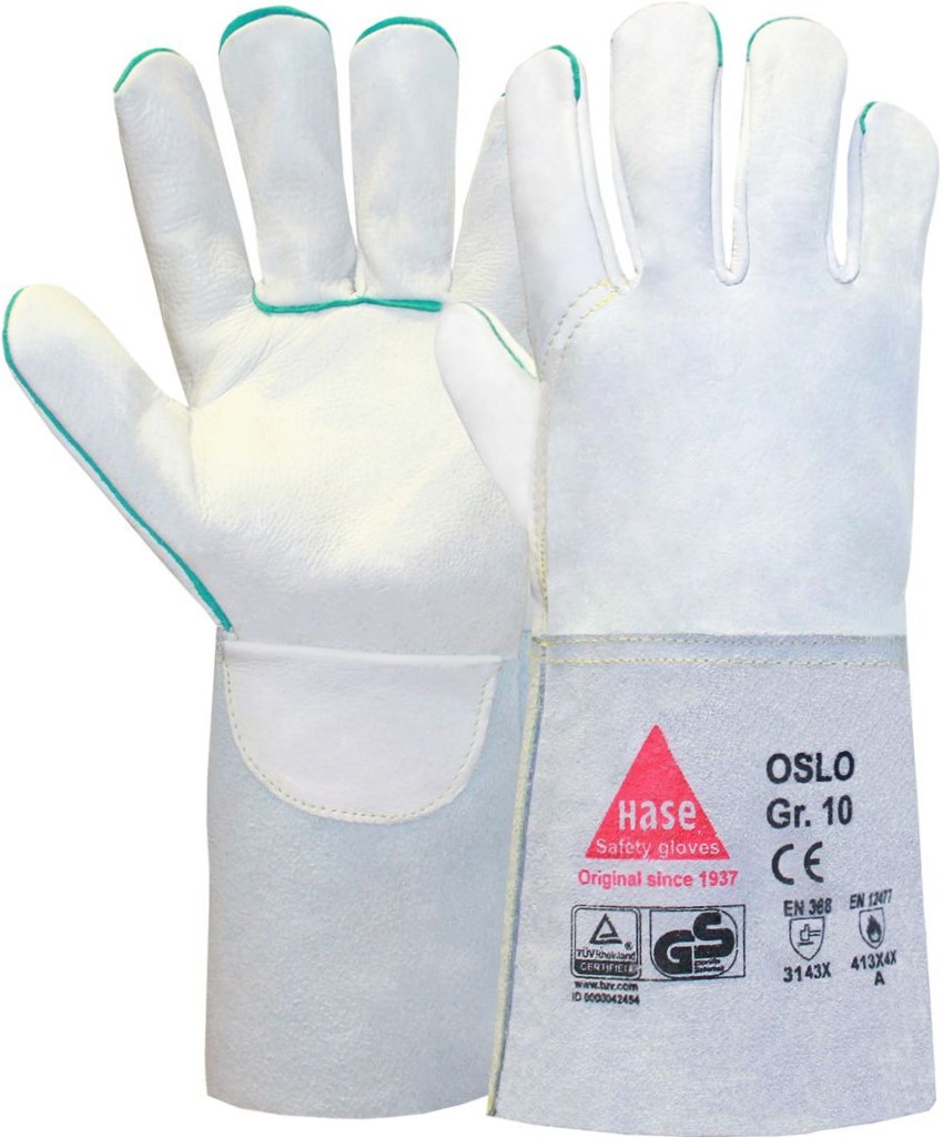 Hase 3211060 Oslo K Schweißerschutzhandschuhe Typ A