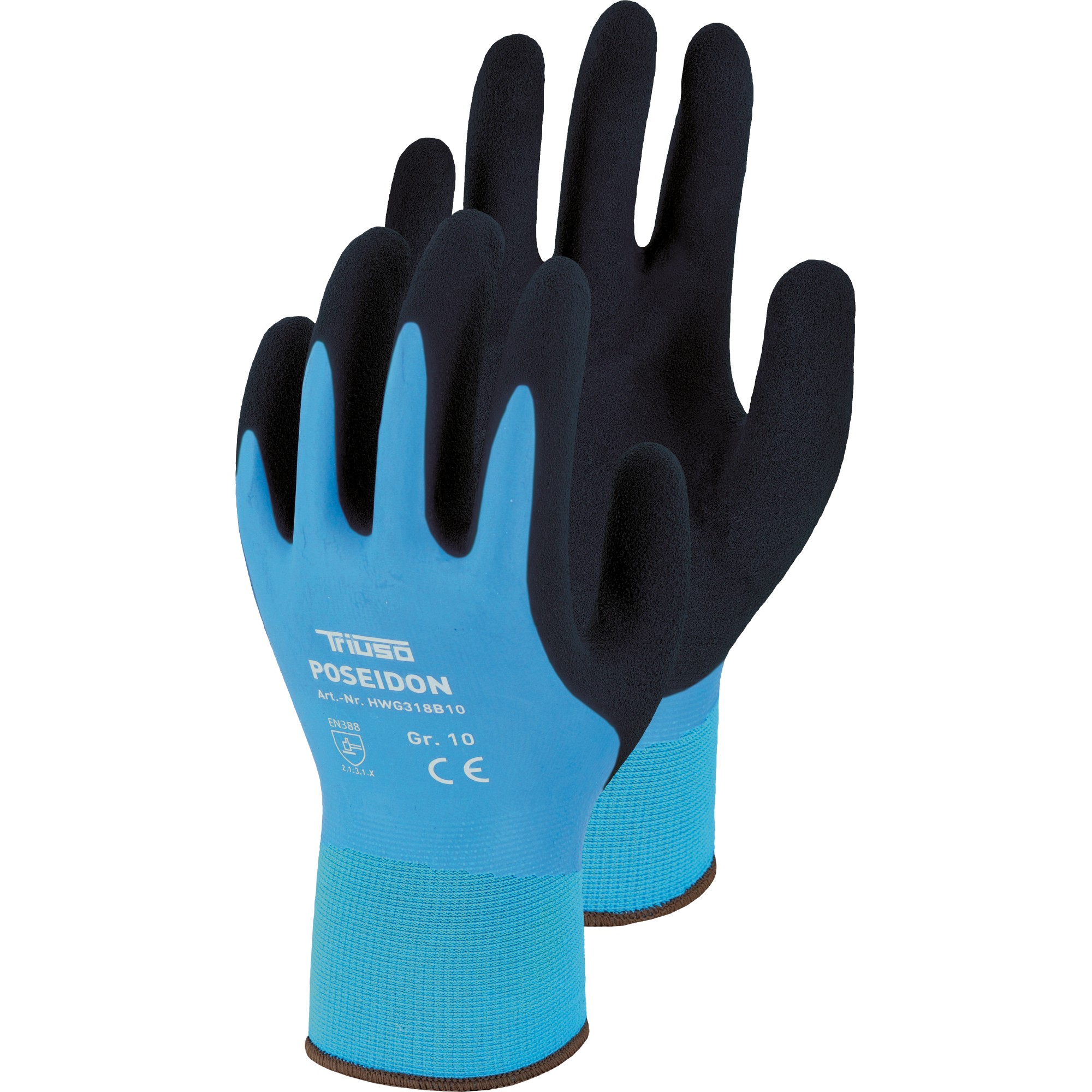 HWG318B Leibwächter HWG318 Poseidon latex protective gloves